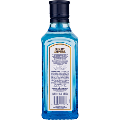 Bombay Genever Bombay Sapphire Gin 94 - 200ML - Back