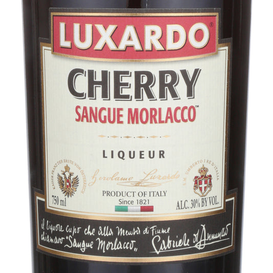 Luxardo Cherry Liqueur Sangue Morlacco 60 - 750ML - Front Label