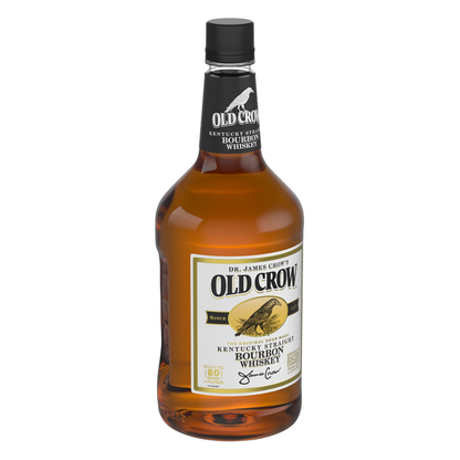 Old Crow Straight Bourbon 3 Yr 80 - 1.75L - Front Label