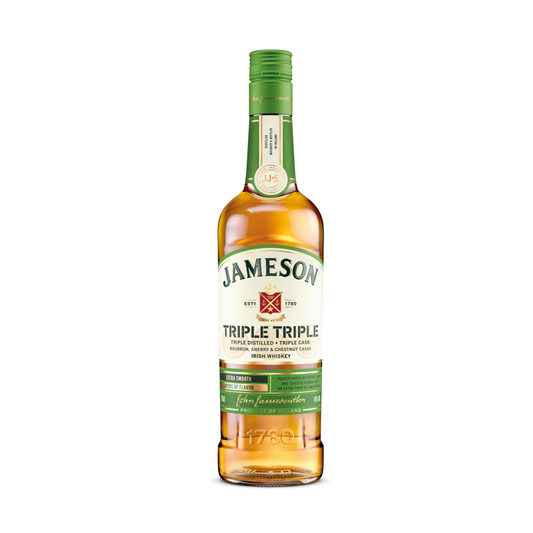 Jameson Blended Irish Whiskey Triple Triple 80 - 750ML - Front