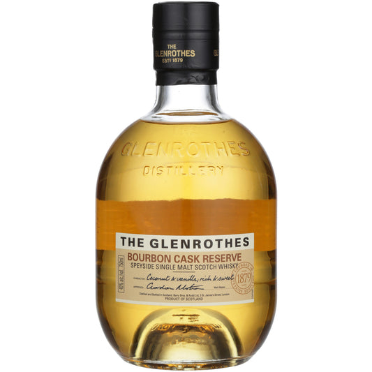 The Glenrothes Single Malt Scotch Bourbon Cask Reserve 80 - 750ML