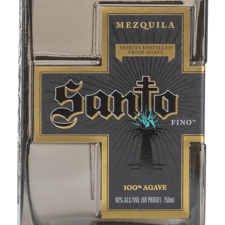 Santo Mezcal Mezquila Fino 80 - 750ML - Front Label