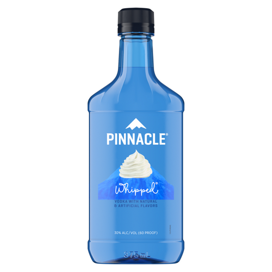 Pinnacle Whipped Cream Flavored Vodka Whipped 60 - 375ML - Front