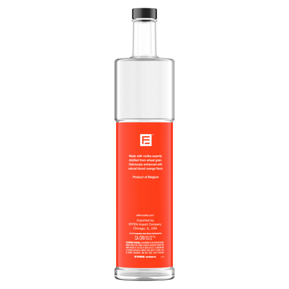 Effen Blood Orange Flavored Vodka 75 - 750ML - Back