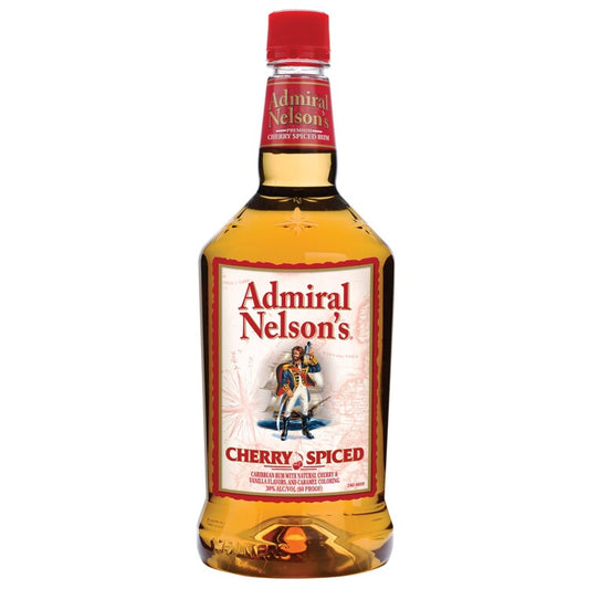 Admiral Nelson's Cherry Spiced Rum 60 - 1.75L - Front