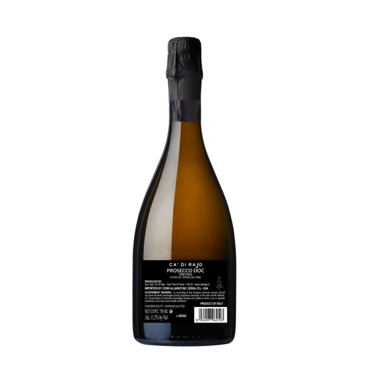 Ca' Di Rajo Prosecco Treviso Extra Dry - 200ML - Back