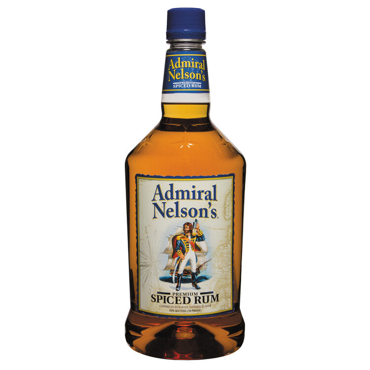 Admiral Nelson's Spiced Rum 70 - 1.75L - Front