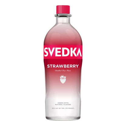 Svedka Strawberry Flavored Vodka 70 - 1.75L - Front