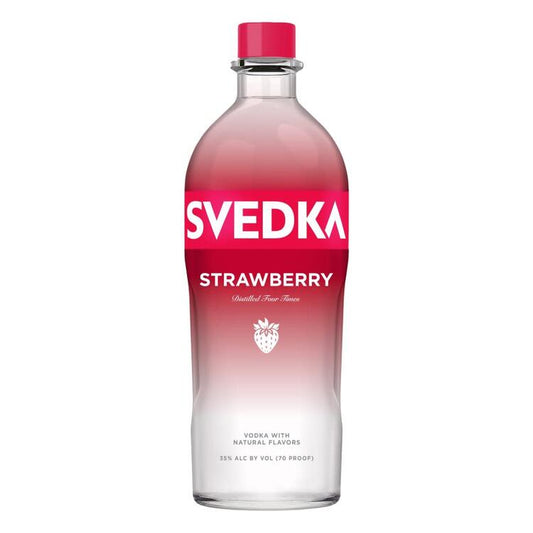 Svedka Strawberry Flavored Vodka 70 - 1.75L - Front