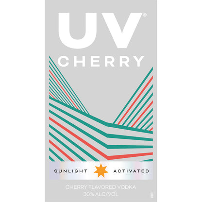 Uv Cherry Flavored Vodka 60 - 750ML - Front Label