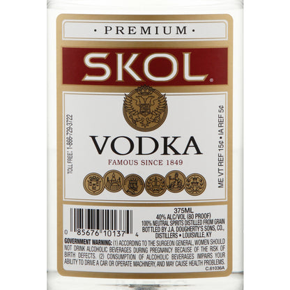 Skol Vodka 80 - 375ML