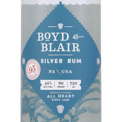 Boyd & Blair Light Rum Silver 80 - 750ML