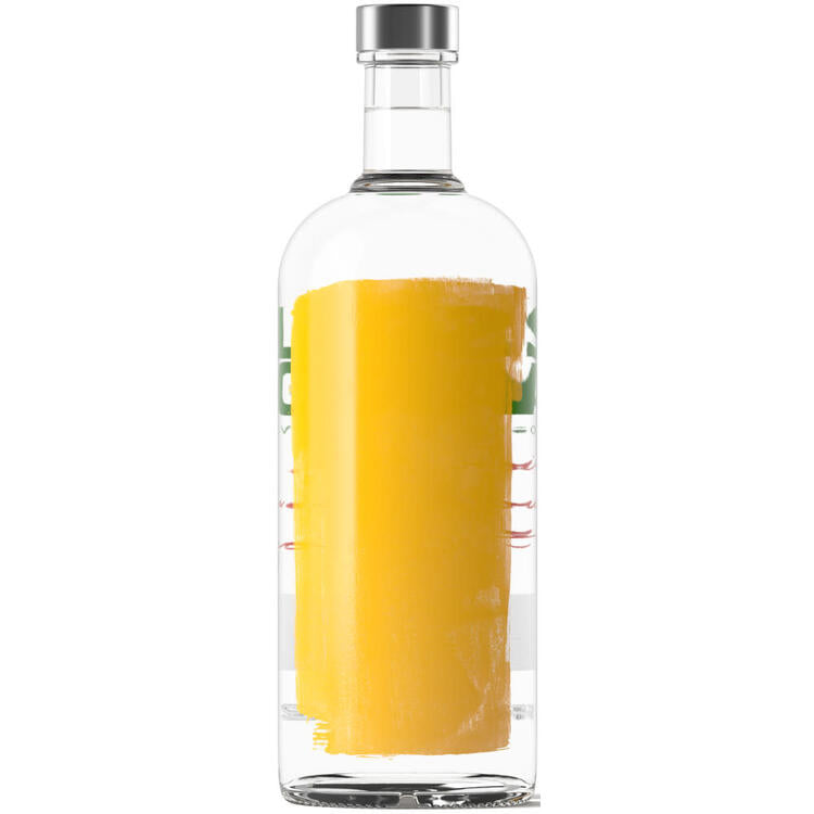 Absolut Mango Flavored Vodka 76 - 1.0L - Back