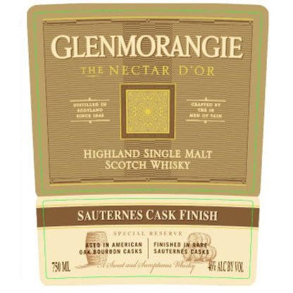 Glenmorangie Single Malt Scotch The Nectar D'Or Sauternes Cask Finish - 750ML