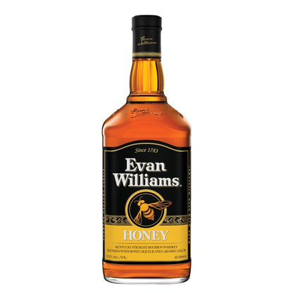Evan Williams Honey Whiskey Liqueur 65 - 1.75L - Front