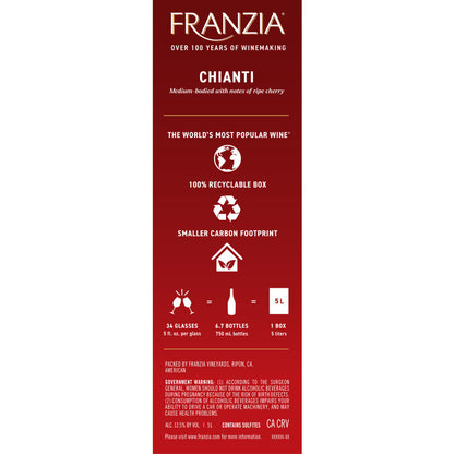 Franzia Chianti International - 5.0L