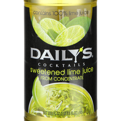 Daily's Lime Juice - 1.0L - Front Label