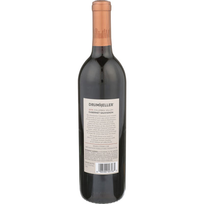 Drumheller Cabernet Sauvignon Columbia Valley - 750ML - Back