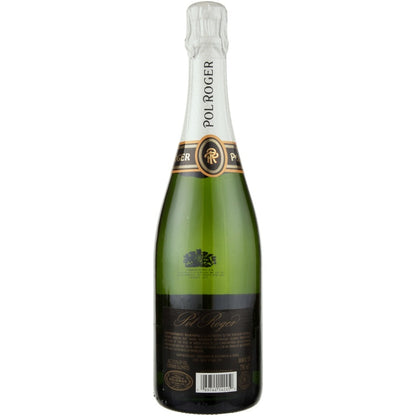 Pol Roger Champagne Brut Reserve - 750ML - Back
