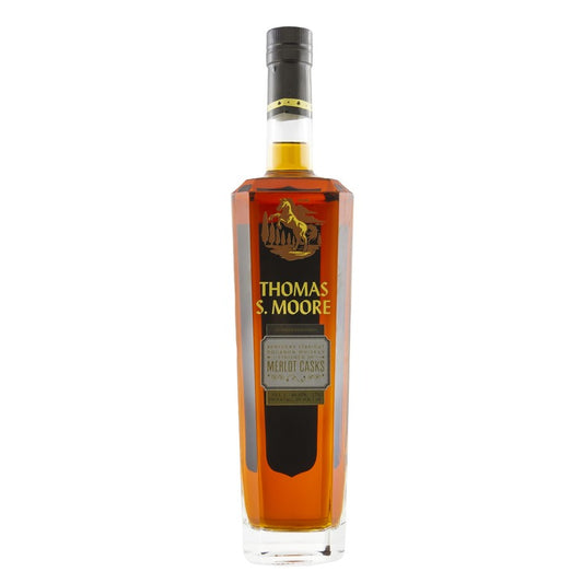Thomas S. Moore Straight Bourbon Extended Cask Finish Merlot Casks 93. - 750ML