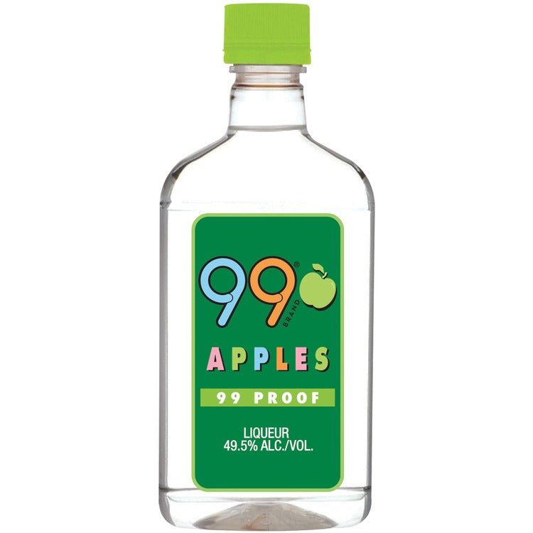 99 Brand Apple Schnapps 99 - 375ML - Front