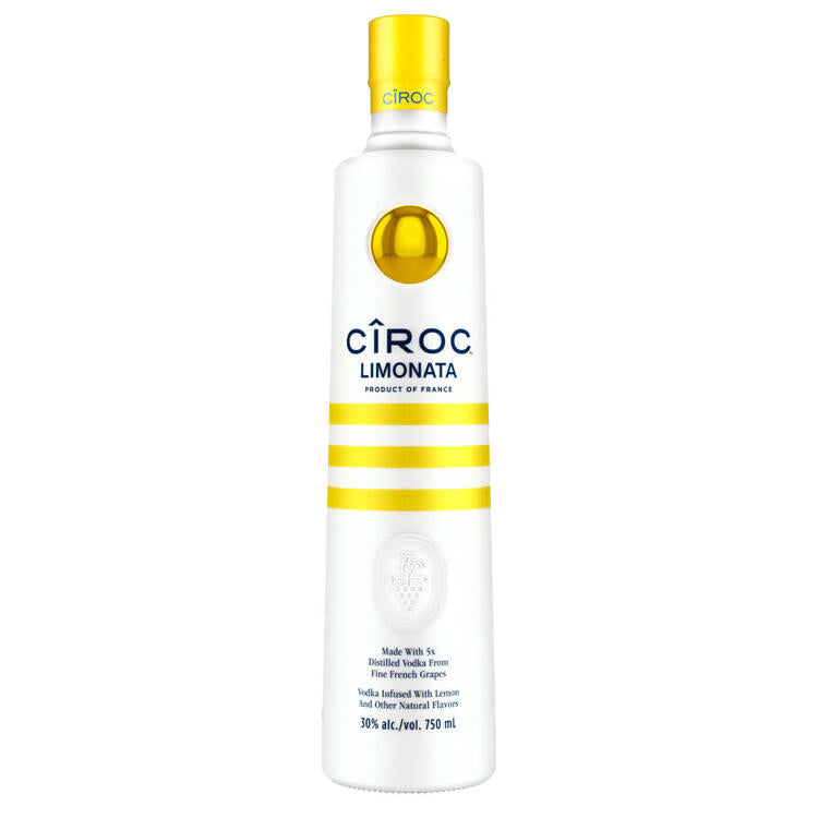 Ciroc Lemon Flavored Vodka Limonata 60 - 750ML - Front