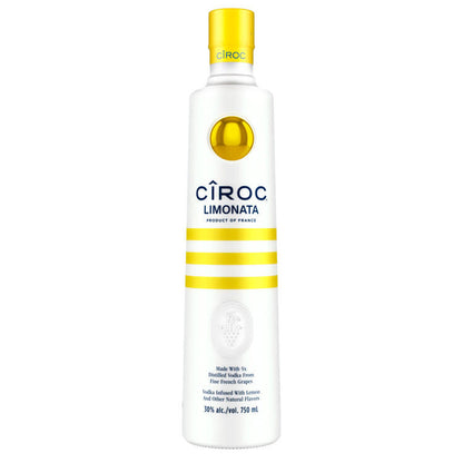 Ciroc Lemon Flavored Vodka Limonata 60 - 750ML - Front