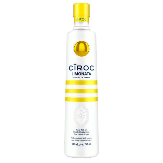 Ciroc Lemon Flavored Vodka Limonata 60 - 750ML - Front