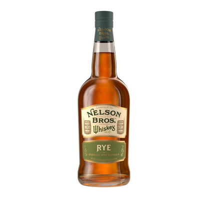 Nelson Bros Straight Rye Whiskey 92.5 - 750ML - Front Label