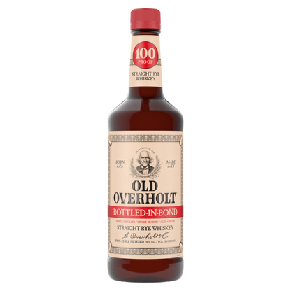 Old Overholt Straight Rye Whiskey Bonded 4 Yr 100 - 750ML