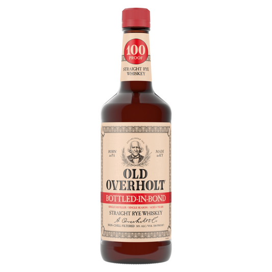 Old Overholt Straight Rye Whiskey Bonded 4 Yr 100 - 750ML