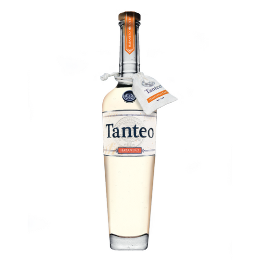 Tanteo Tequila Blanco Habanero Peppers 80 W/ Salt Jar - 750ML