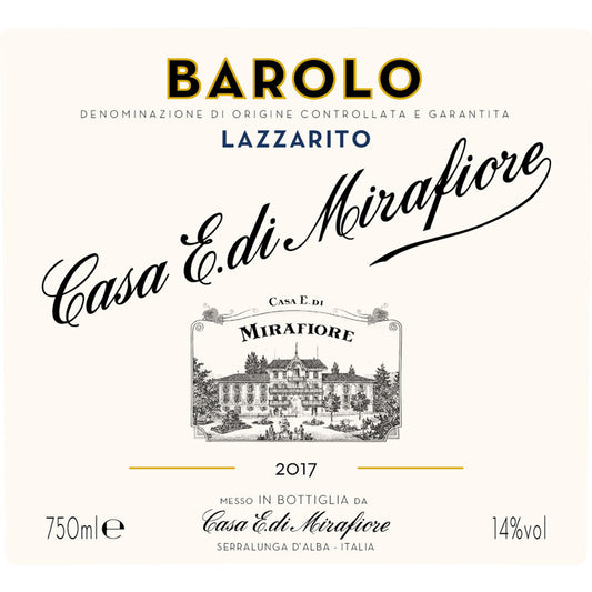 Casa E. De Mirafiore Barolo Lazzarito 2015 - 750ML