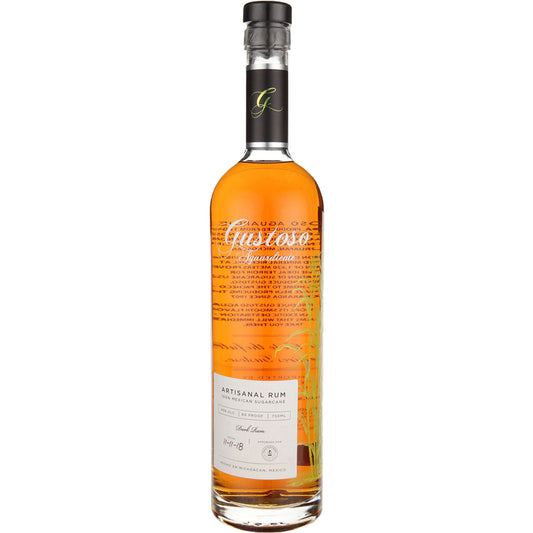 Gustoso Aguardiente Artisanal Rum Dark Rum 80 - 750ML