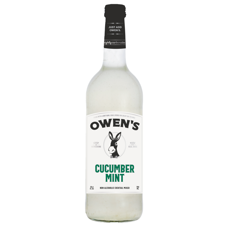 Owen's Craft Mixers Cucumber Mint - 750ML - Front