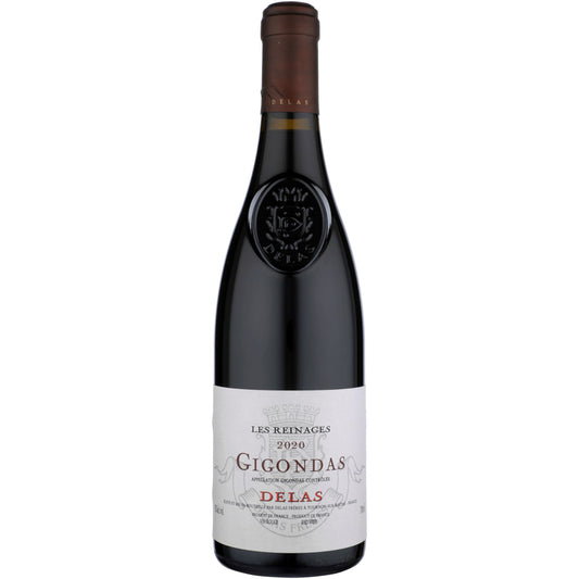 Delas Gigondas Les Reinages 2020 - 750ML - Front