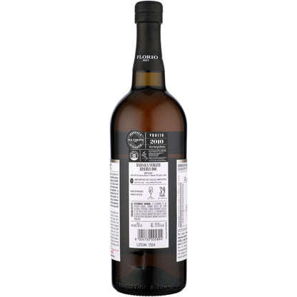 Florio Marsala Vr1609 Vergine Riserva 2010 - 750ML - Back
