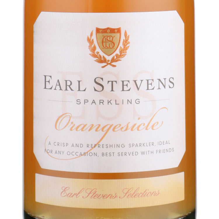 Earl Stevens Sparkling Orangesicle Flavored Wine - 750ML - Front Label