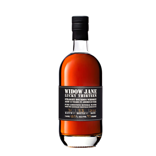 Widow Jane Straight Bourbon Lucky Thirteen 13 Yr 93 - 750ML