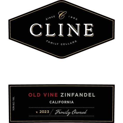Cline Zinfandel Old Vine Lodi 2023 - 750ML