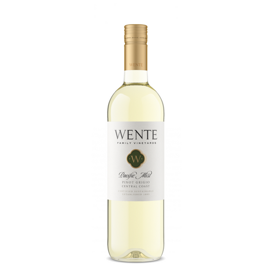 Wente Vineyards Pinot Grigio Pacific Mist Central Coast - 750ML - Front