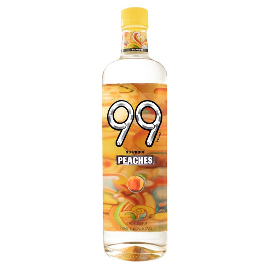 99 Brand Peach Schnapps 99 - 750ML - Front