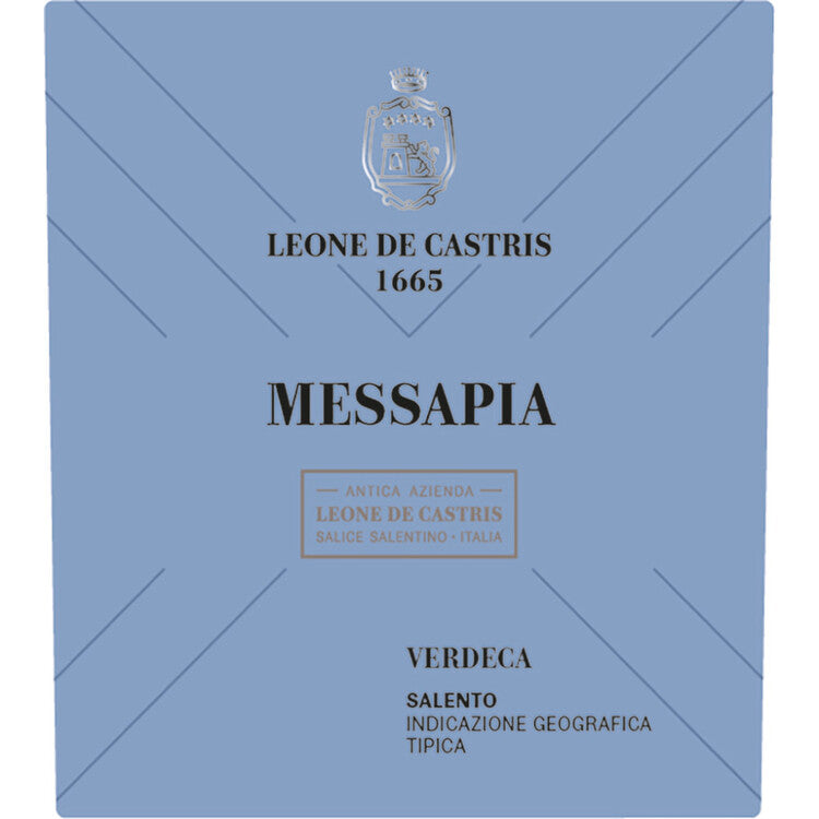 Leone De Castris Verdeca Messapia Salento 2020 - 750ML - Front Label