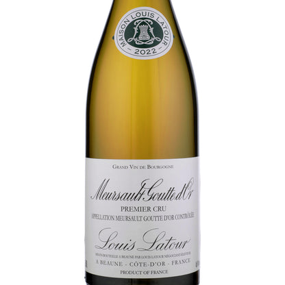 Louis Latour Meursault Les Gouttes D'Or Premier Cru 2022 - 750ML - Front Label