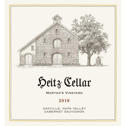 Heitz Cellar Cabernet Sauvignon Martha'S Vineyard Napa Valley 2018 Woo - 750ML