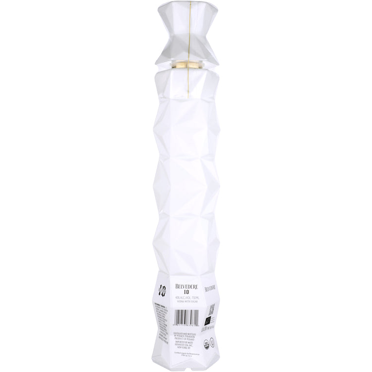 Belvedere Organic Vodka 10 80 - 750ML - Back