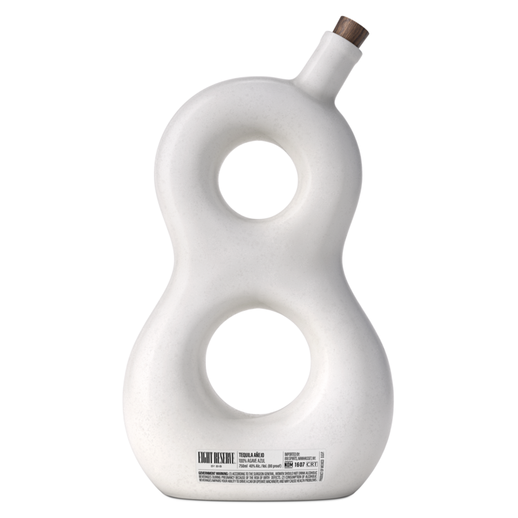 818 Eight Reserve Tequila Anejo 80 - 375ML - Back
