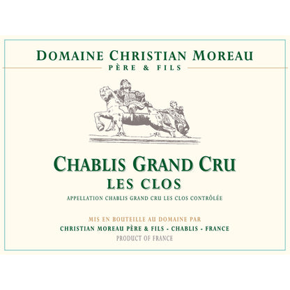 Christian Moreau Chablis Les Clos Grand Cru 2022 - 750ML