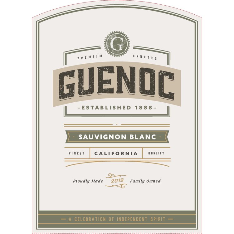 Guenoc Sauvignon Blanc California - 750ML - Front Label