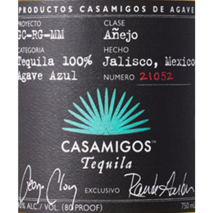 Casamigos Tequila Anejo 80 - 750ML - Front Label